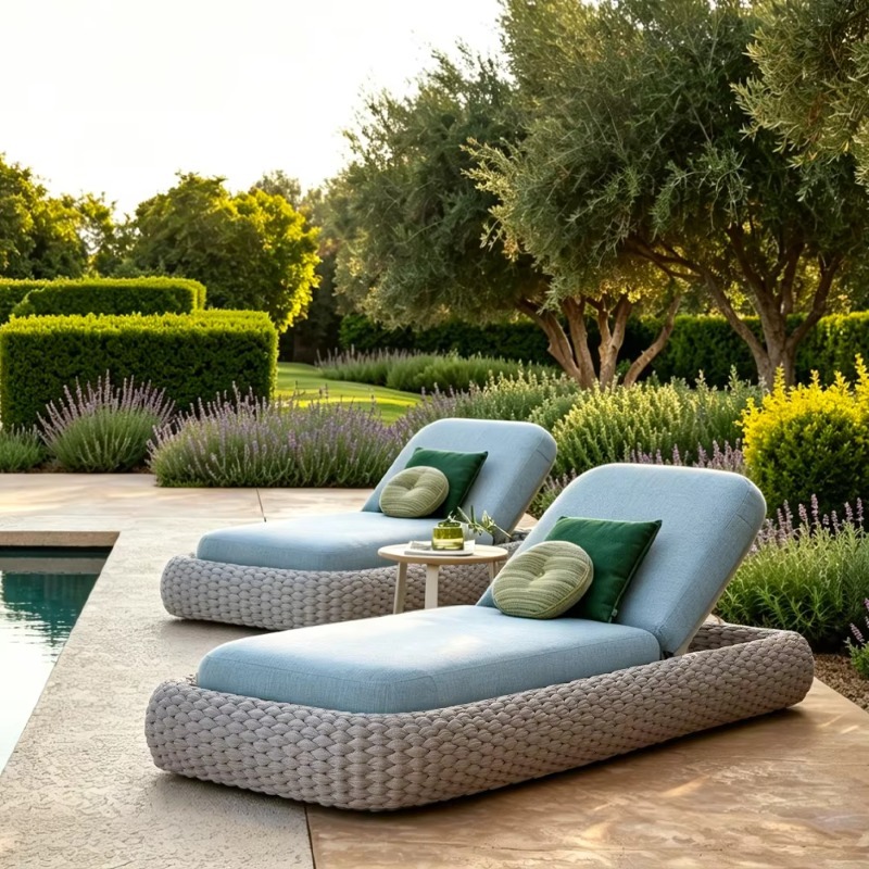 Outdoor Furniture Quick Dry - Шезлонг на заказ с алюминиевым каркасом