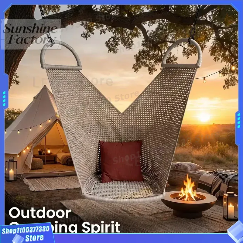 Outdoor Furniture Quick Dry - Портативное прозрачное кресло-кокон из полиэстера в
