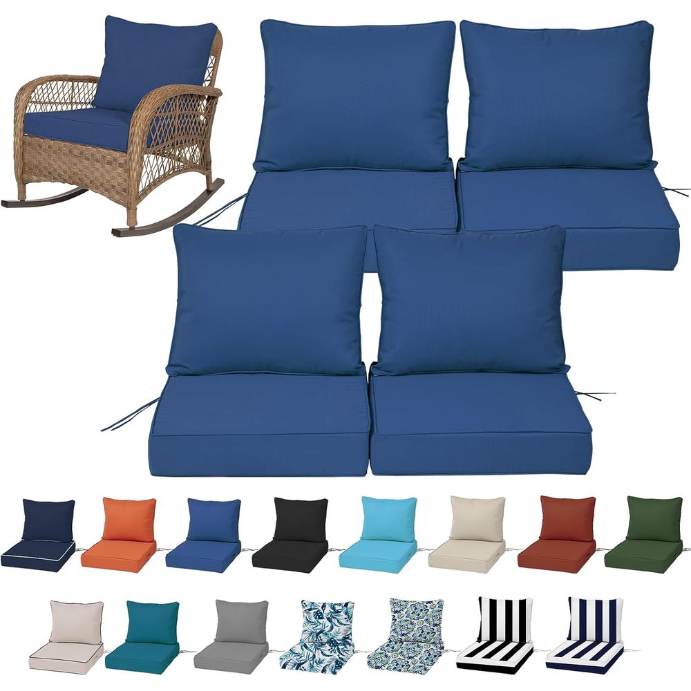 Набор из 4-х глубоких уличных  – обзор и цена Outdoor Furniture Cushions