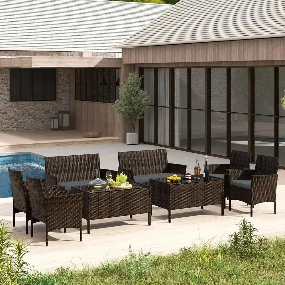 Комплект садовой мебели из рот – обзор и цена Outdoor Furniture Loveseat
