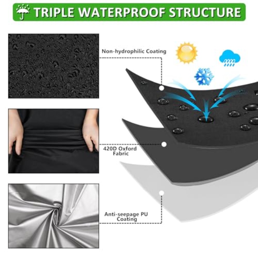 Круглые чехлы для садовой мебе – обзор и цена Outdoor Furniture Covers Waterproof