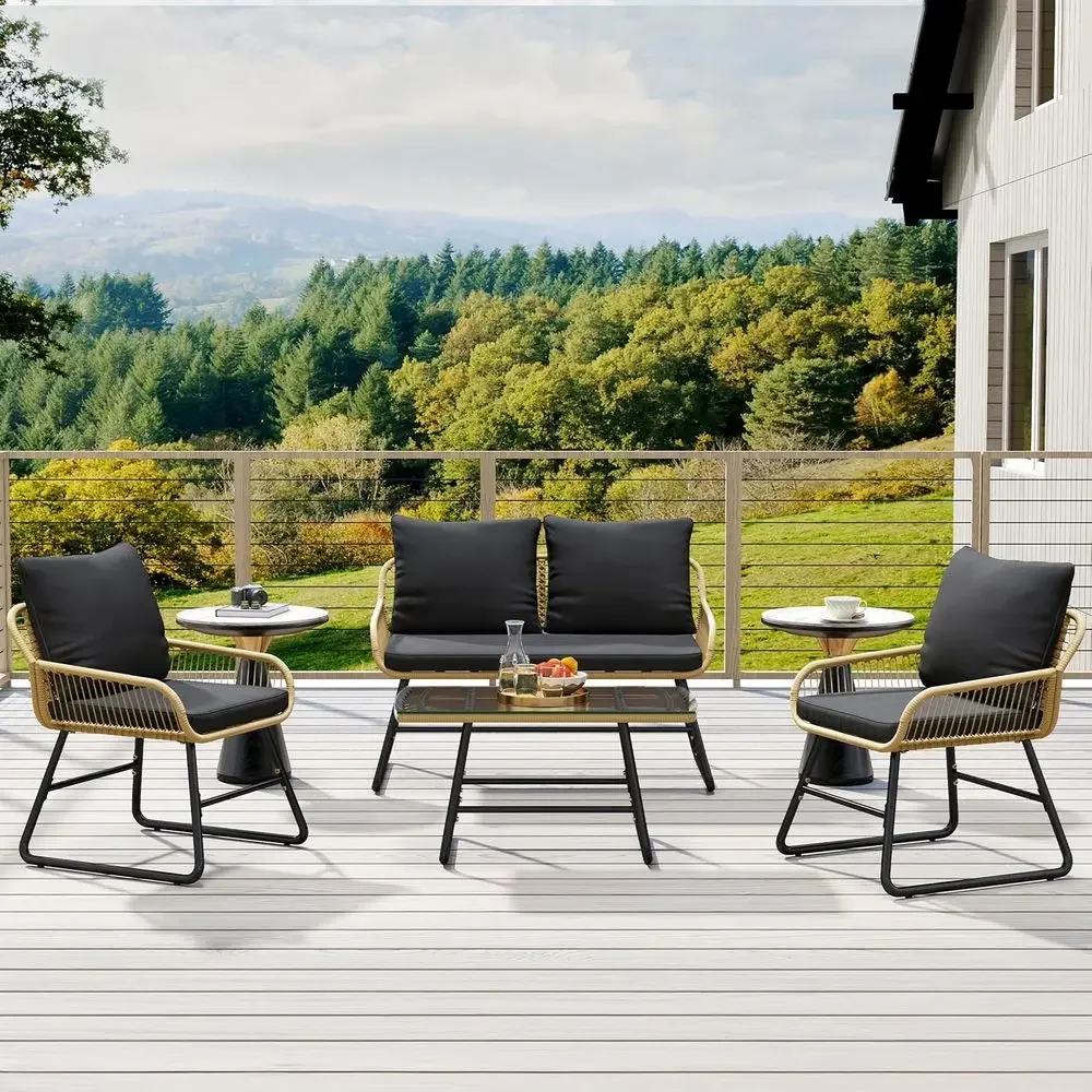 Комплект садовой мебели из 4 п – обзор и цена Outdoor Furniture Loveseat
