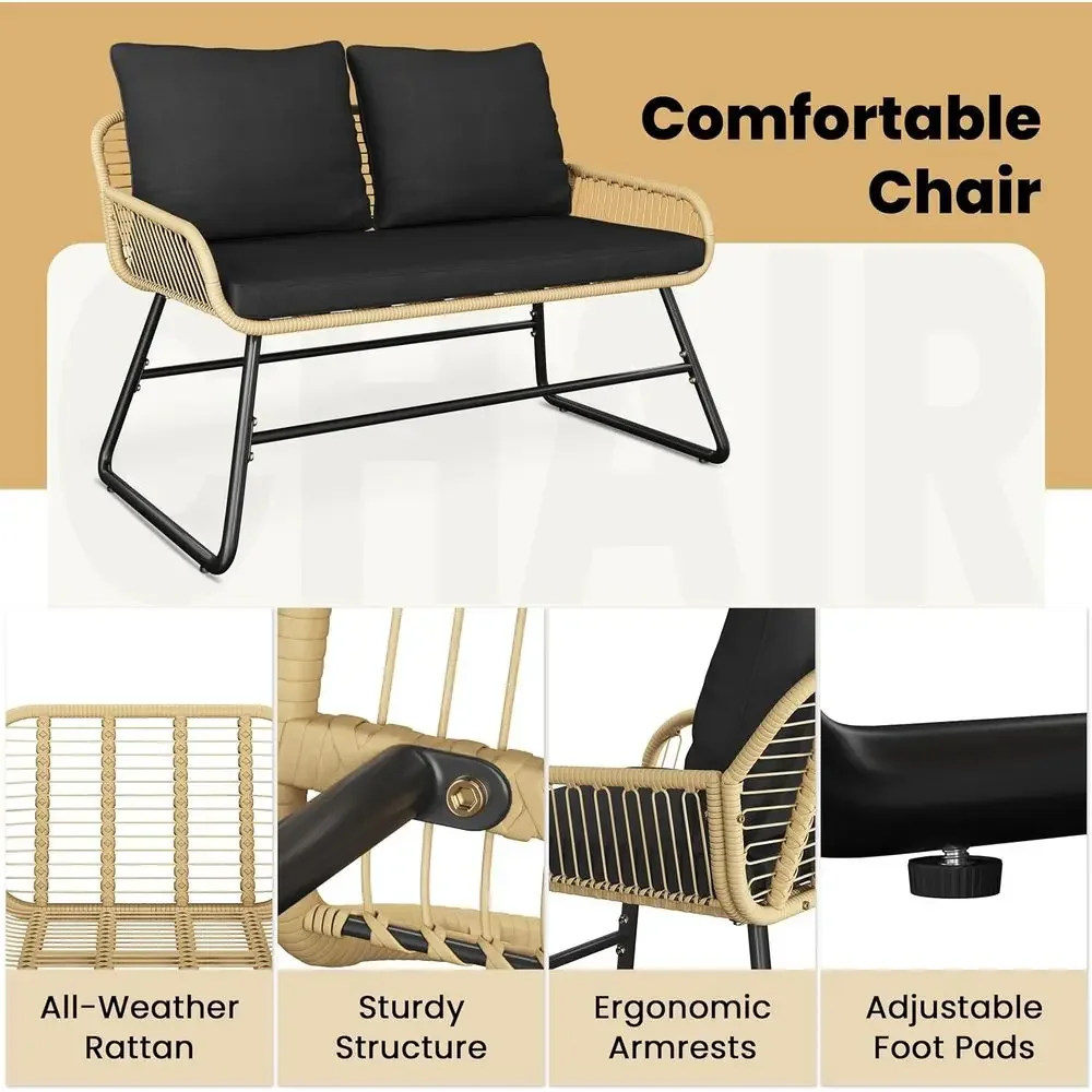Комплект садовой мебели из 4 п – обзор и цена Outdoor Furniture Loveseat