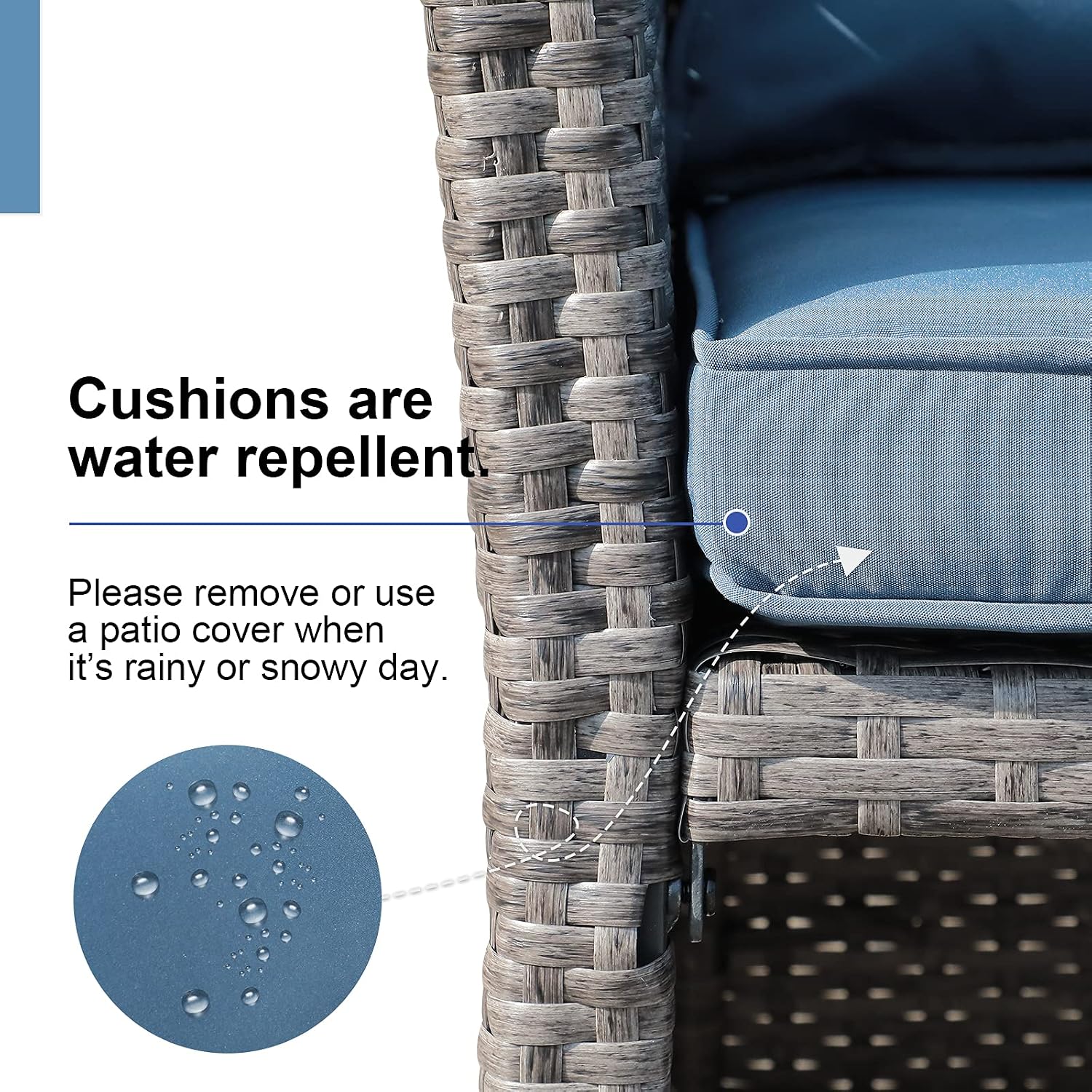 Плетеный двухместный диван для – обзор и цена Outdoor Furniture Loveseat