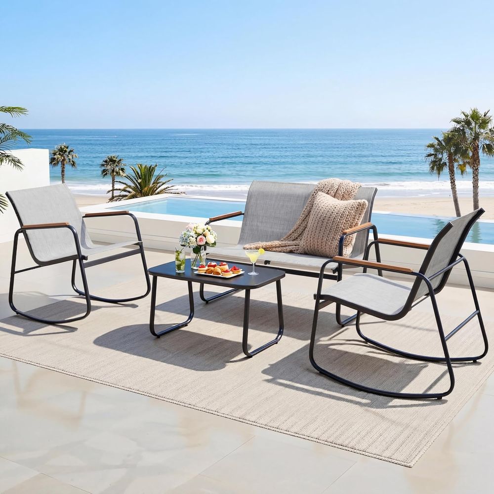 Комплект садовой мебели из 4 п – обзор и цена Outdoor Furniture Loveseat