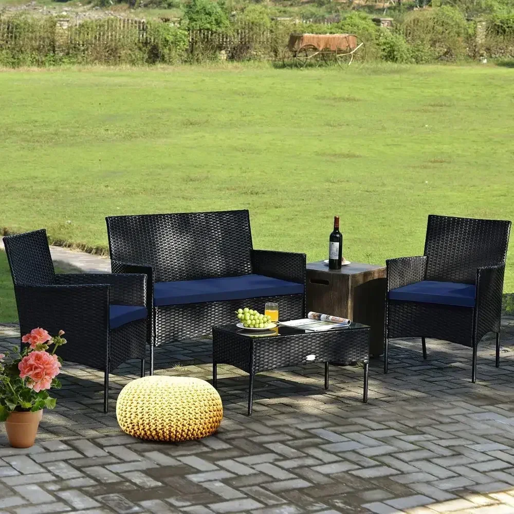 Комплект садовой мебели из 4 п – обзор и цена Outdoor Furniture Loveseat