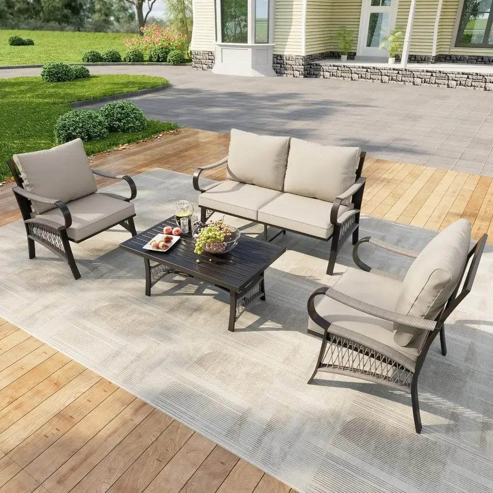 Комплект садовой мебели из 4 п – обзор и цена Outdoor Furniture Loveseat