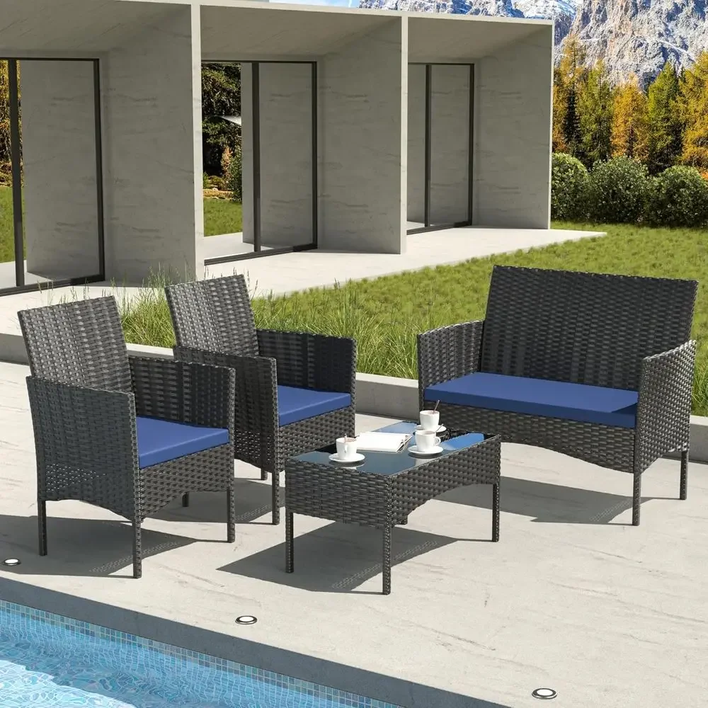 Комплект садовой мебели из 4 п – обзор и цена Outdoor Furniture Loveseat